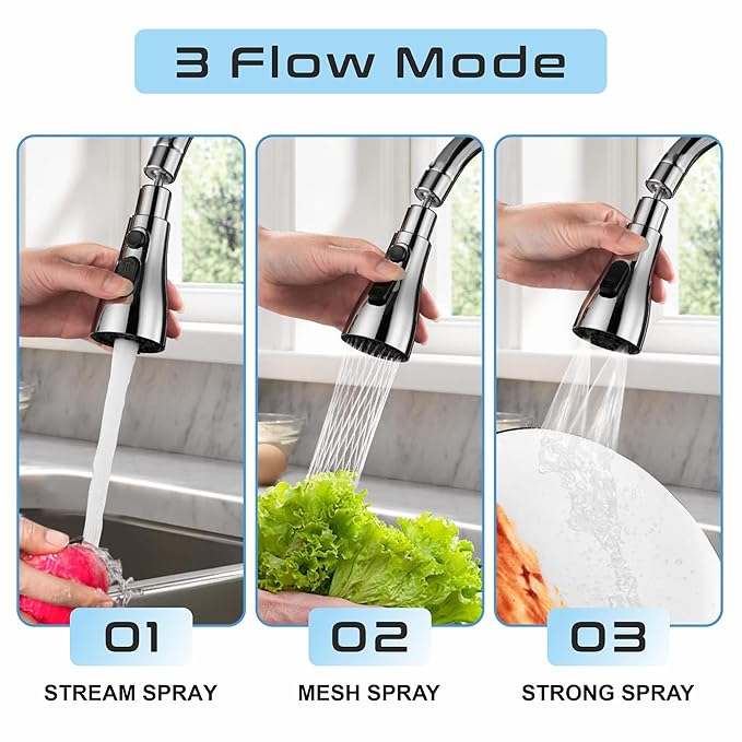Tap Extender for Kitchen Sink, Flexible Faucet with Tap Extension for Convenient Use Upgrade Your Kitchen Sink with Flexible Tap for Easy Access | 1 Year Warranty |