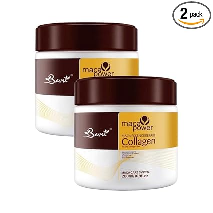 Karseell Collagen Keratin Hair Mask | Essence for Dry Damaged Hair | Paraben & Sulfate-Free | Net 200ml (Pack Of 2)