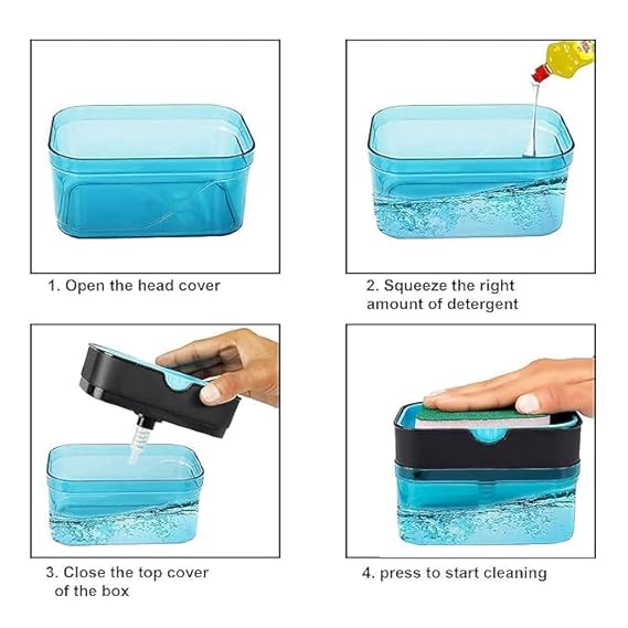 OORYX 2 in 1 Liquid Soap Dispenser 