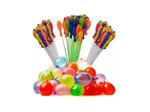 EITHEO Automatic Fill and Tie Magic Water Balloons for Holi- Quick Fill, Easy Tie, No Mess, Fun for or Kids Boys and Girls | 222 Balloons
