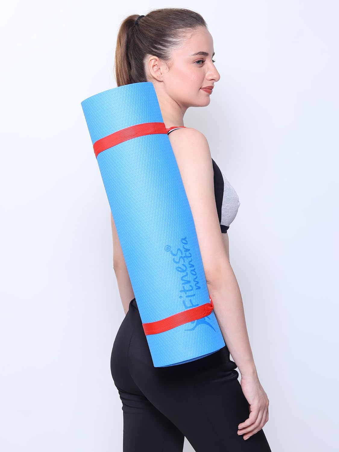 Fitness Mantra® 4mm Anti-Slip Yoga Mat for Yoga Exercise