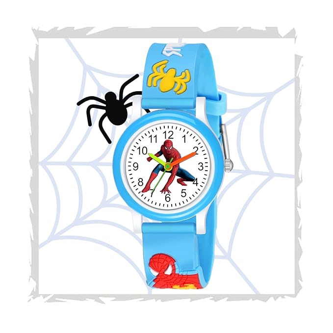 SWADESI STUFF Silicone Analog White Dial Boys' & Girls' Watch Best Gift for Kids  