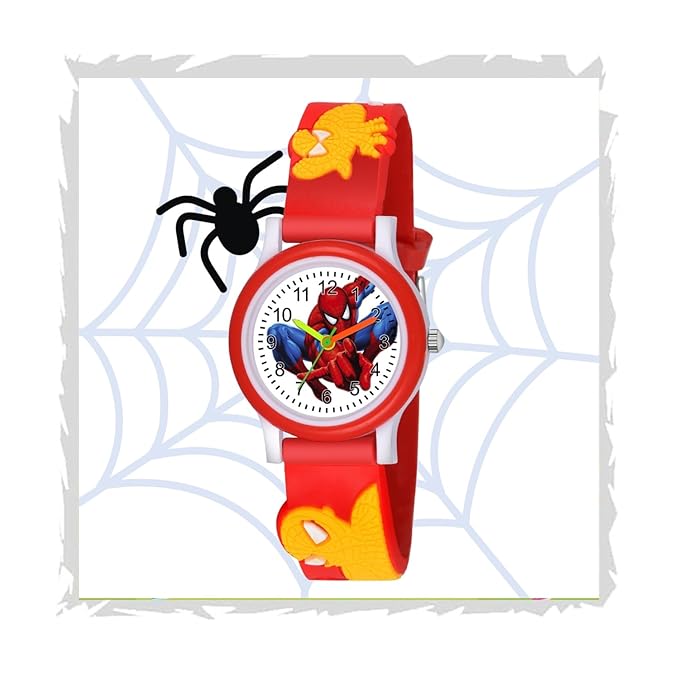 SWADESI STUFF Silicone Analog White Dial Boys' & Girls' Watch Best Gift for Kids  