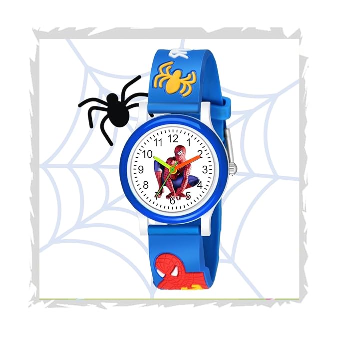SWADESI STUFF Silicone Analog White Dial Boys' & Girls' Watch Best Gift for Kids  