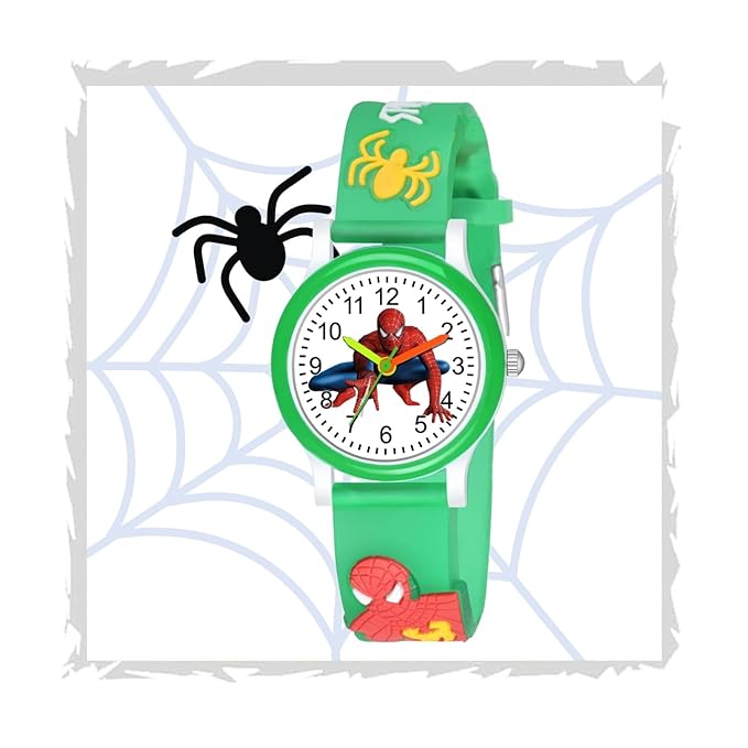 SWADESI STUFF Silicone Analog White Dial Boys' & Girls' Watch Best Gift for Kids  