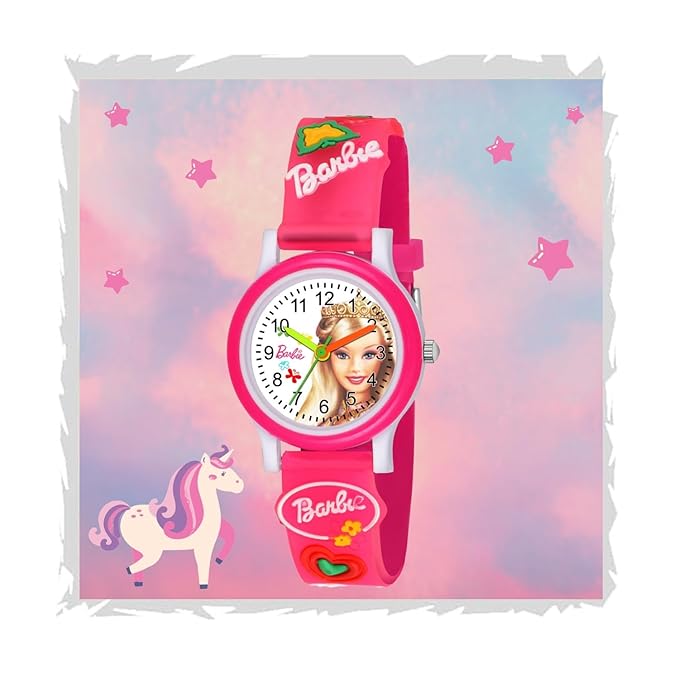 SWADESI STUFF Silicone White Dial Watch Multicolor Series Analogue Girl's Kids Watch