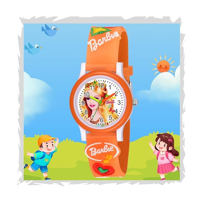 SWADESI STUFF Silicone White Dial Watch Multicolor Series Analogue Girl's Kids Watch