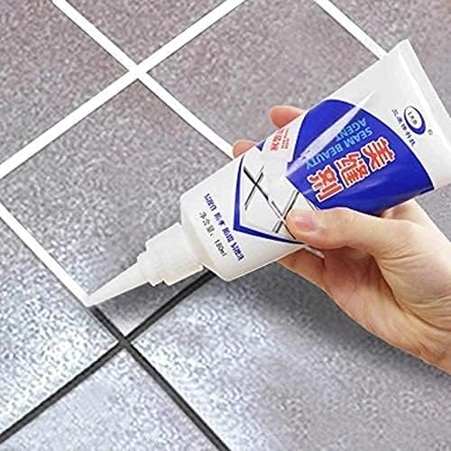 Crack Filler for Walls and Joints Wall Repairing Ointment Gap Filler for Tiles Waterproof Paste Bathroom Silicone Sealant Grouts ML Repair Filler Tube