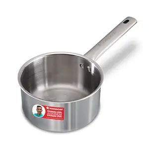 Wonderchef Stella Triply Stainless Steel Milk Pan | 16 cm, 1.7 litres