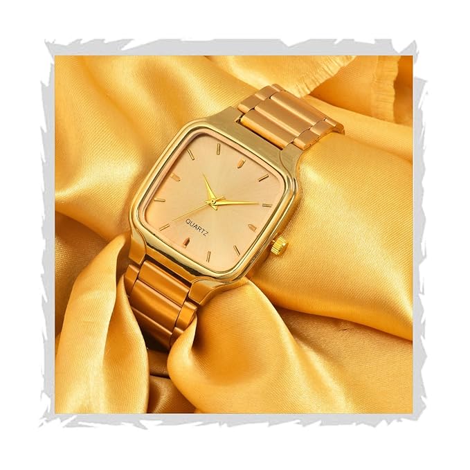 SWADESI STUFF Formal Stainless Steel Watch Collection for Men 
