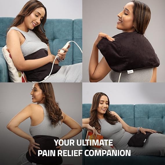 MEDTECH® Orthopaedic Electric Heating Pad for Pain Relief | Heat Pad Electric for Pain Relief suitable for Lower Back, Knee, Shoulder, Period Cramps, Neck and Back Pain | Regular Size | 2 Years Warranty