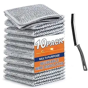 ARABEX Non Scratch Wire Dish Cloth pack of 10