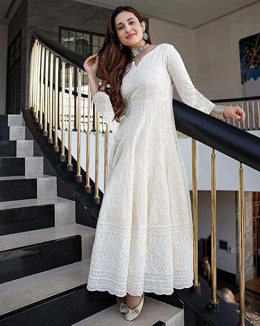 LookMark Women's Cotton Straight Fit Straight Kurti