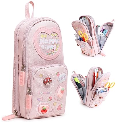 Niwlix Pencil Pouch Case Box for School Kids