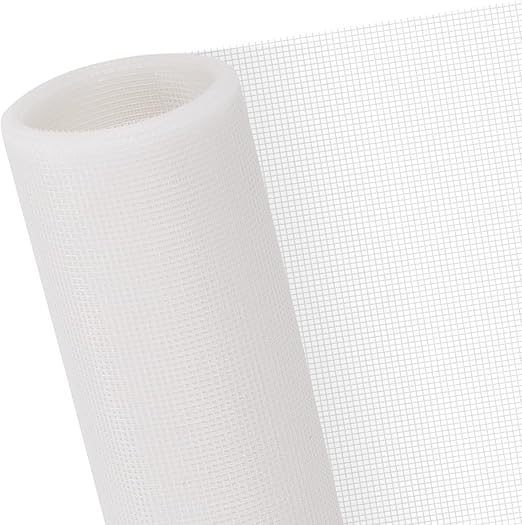 Artlicious 120 GSM Fiberglass Windows Mosquito Net Roll for Balcony Door (White(4x10ft))