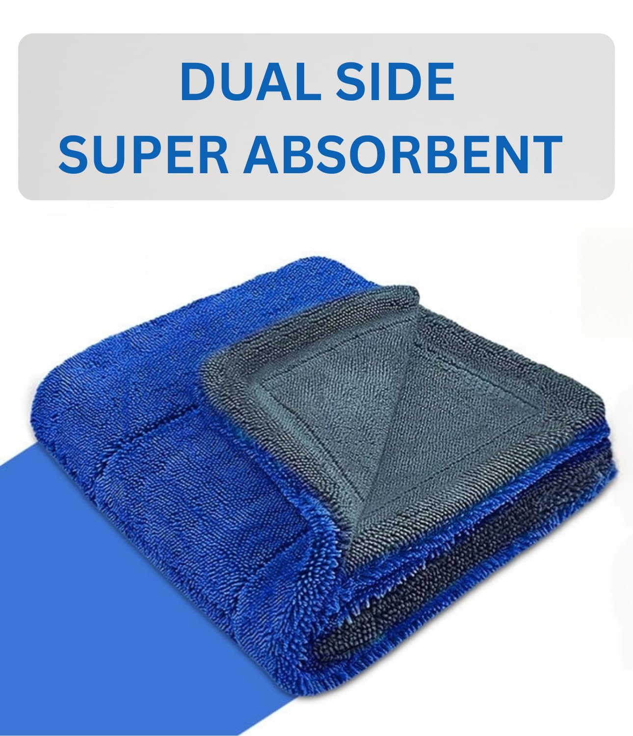 SprayMonkeys EZ Wave Microfiber Cloth for Car - 1200 GSM