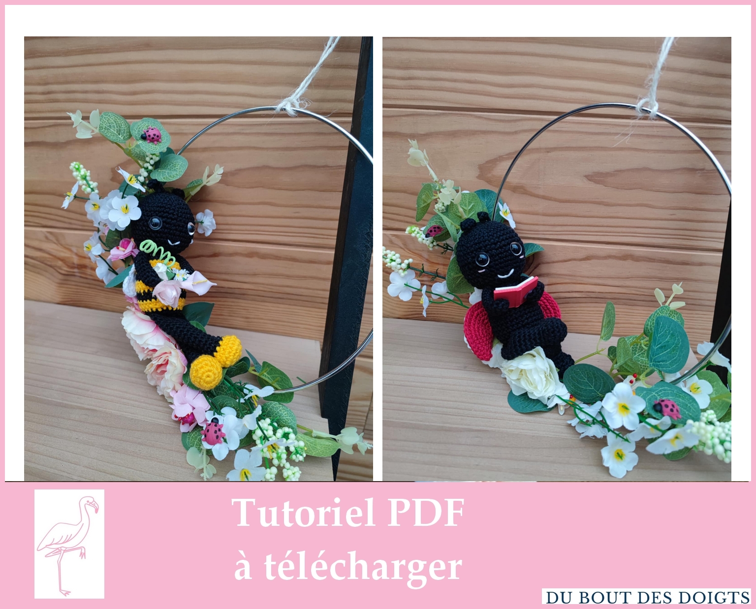 Tutoriel - Nelle la coccinelle et zelle l'abeille