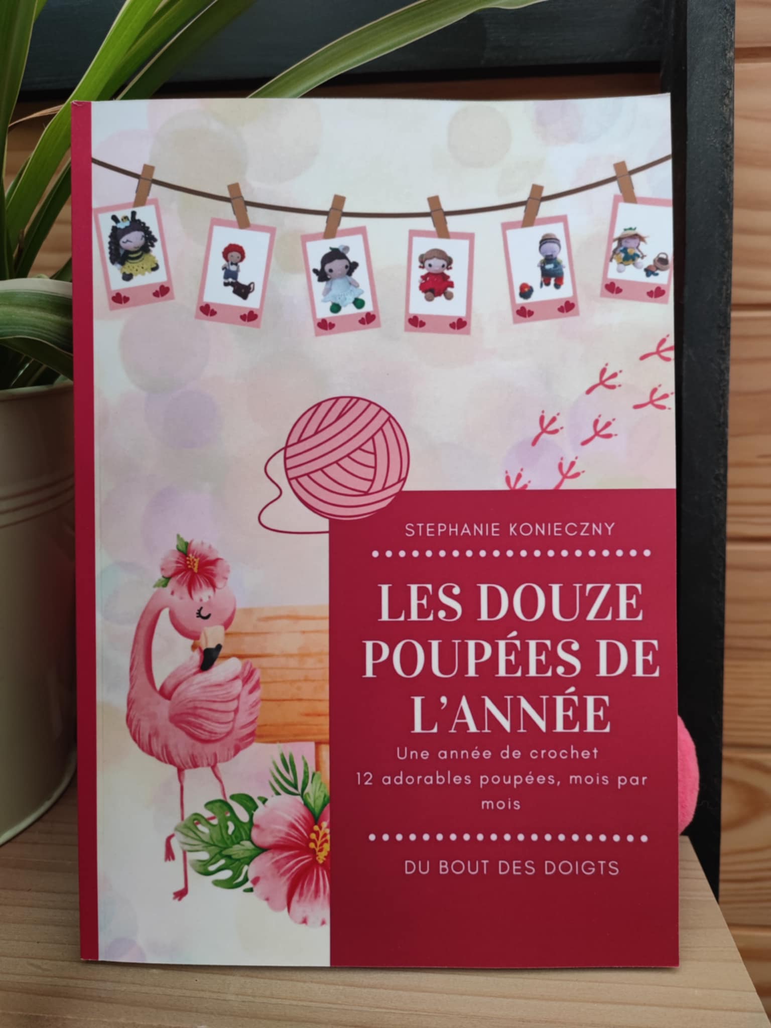 Livre au crochet : les douze poupées de l'année