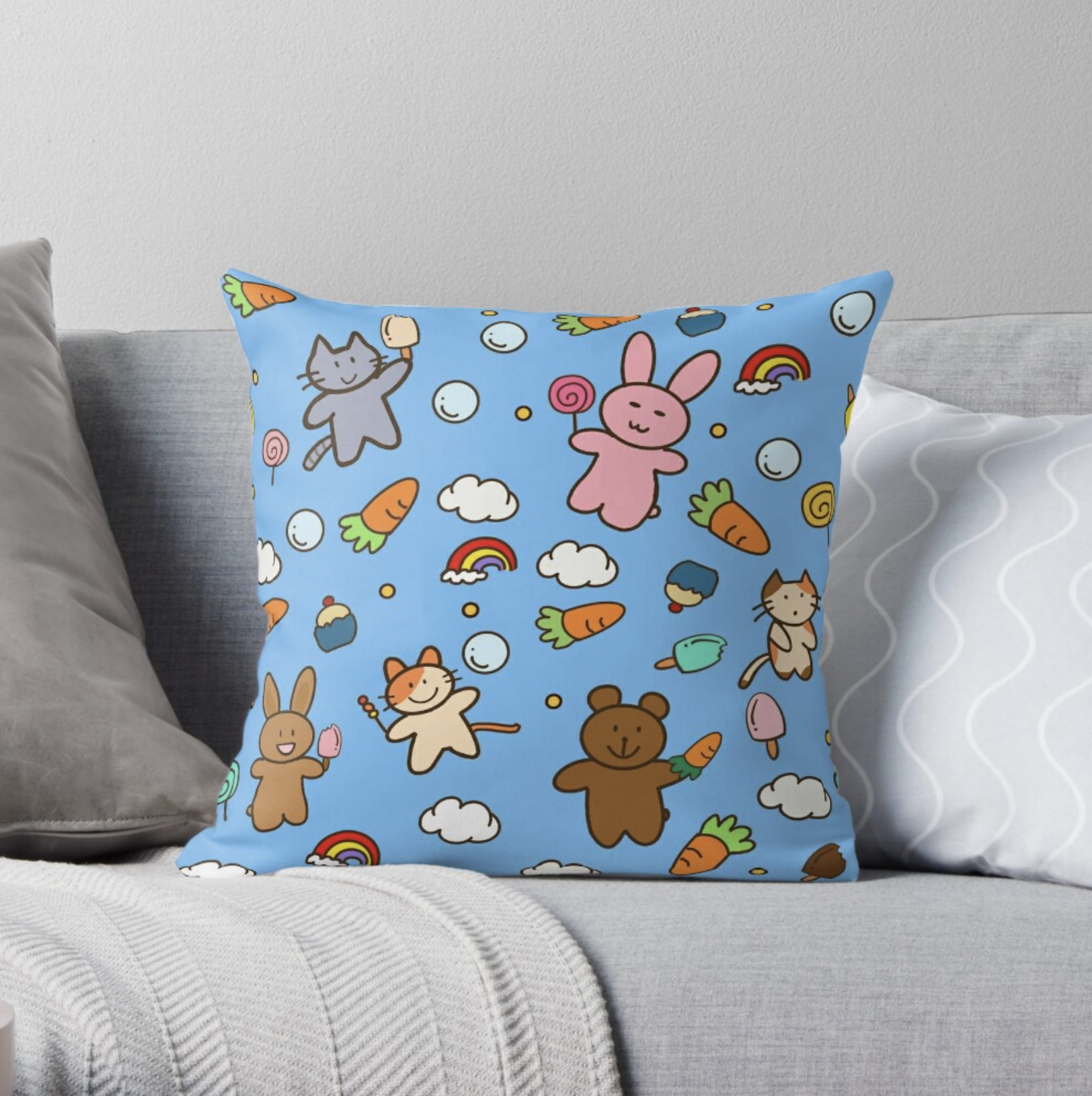 Summer Vacation Cushion Cover