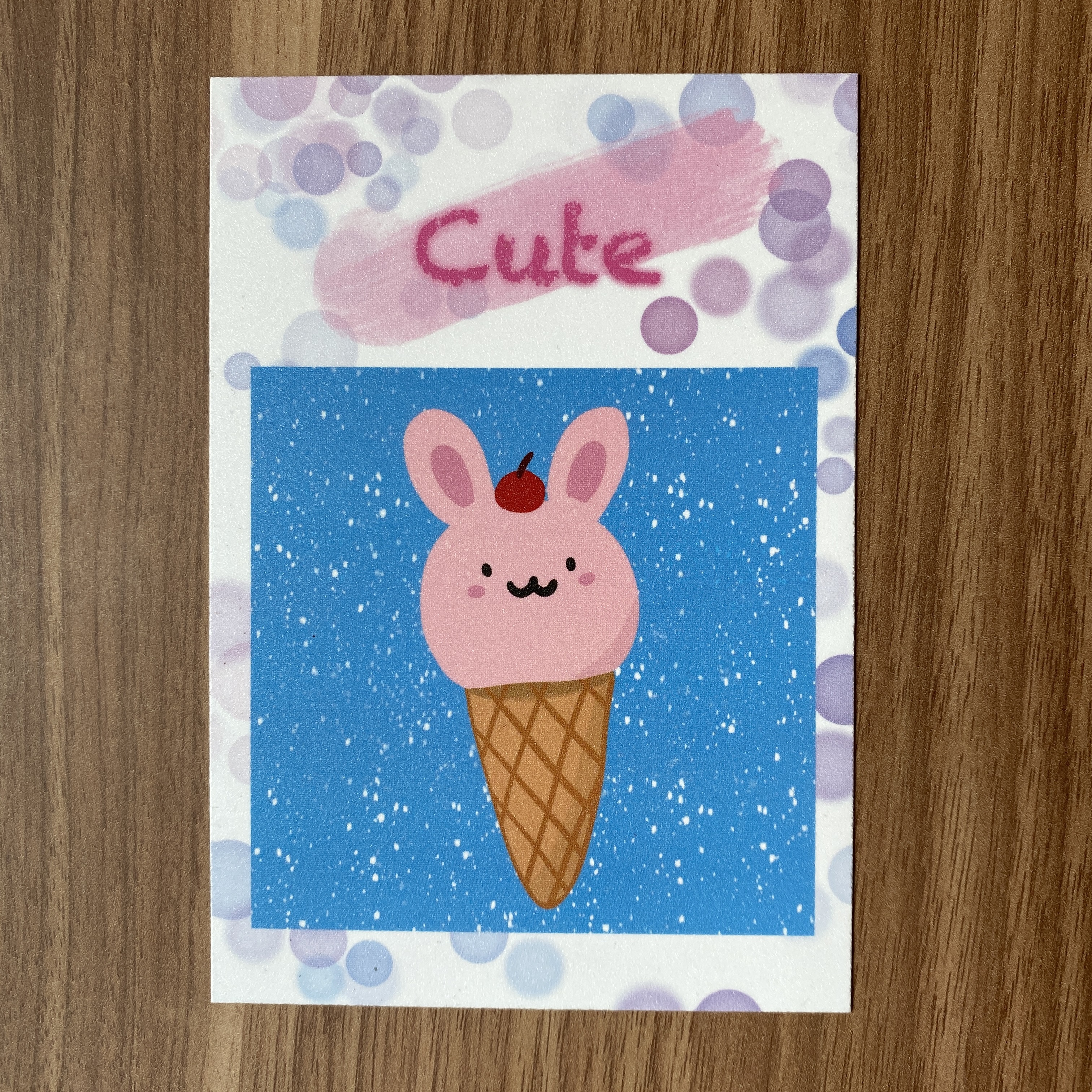 Ice Cream Friends Postcards