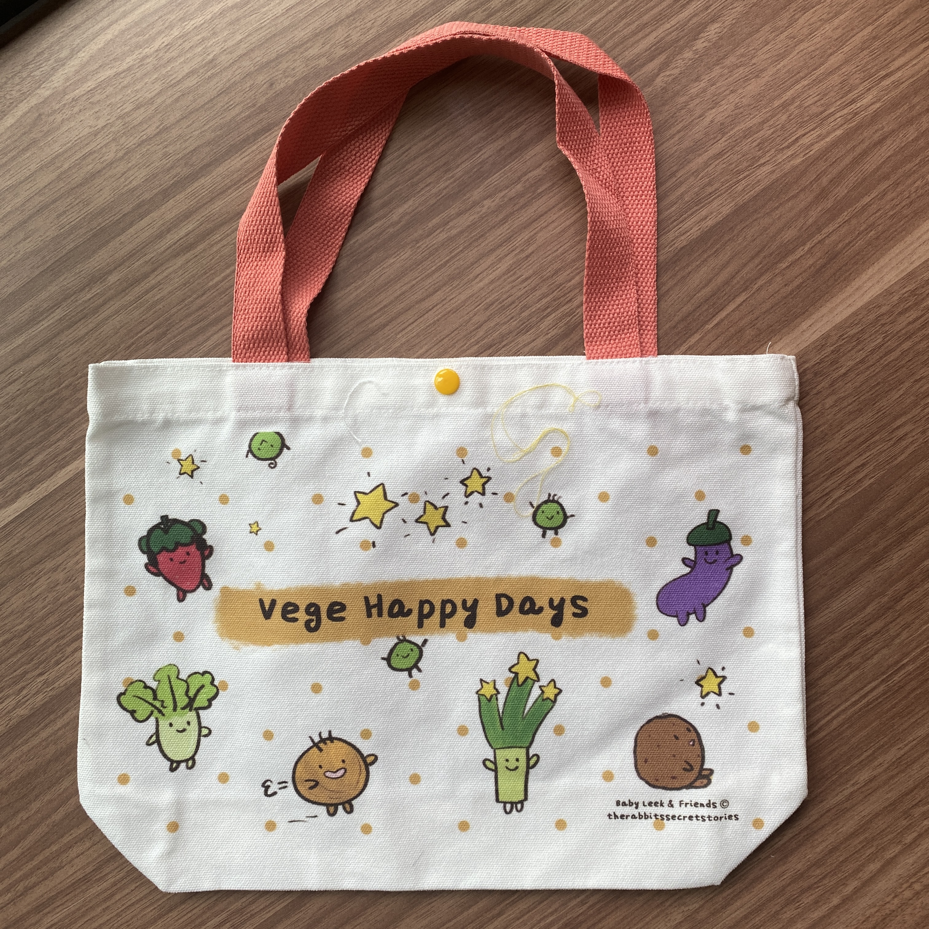 Baby Leek and Friends Tote Bag (Kids)
