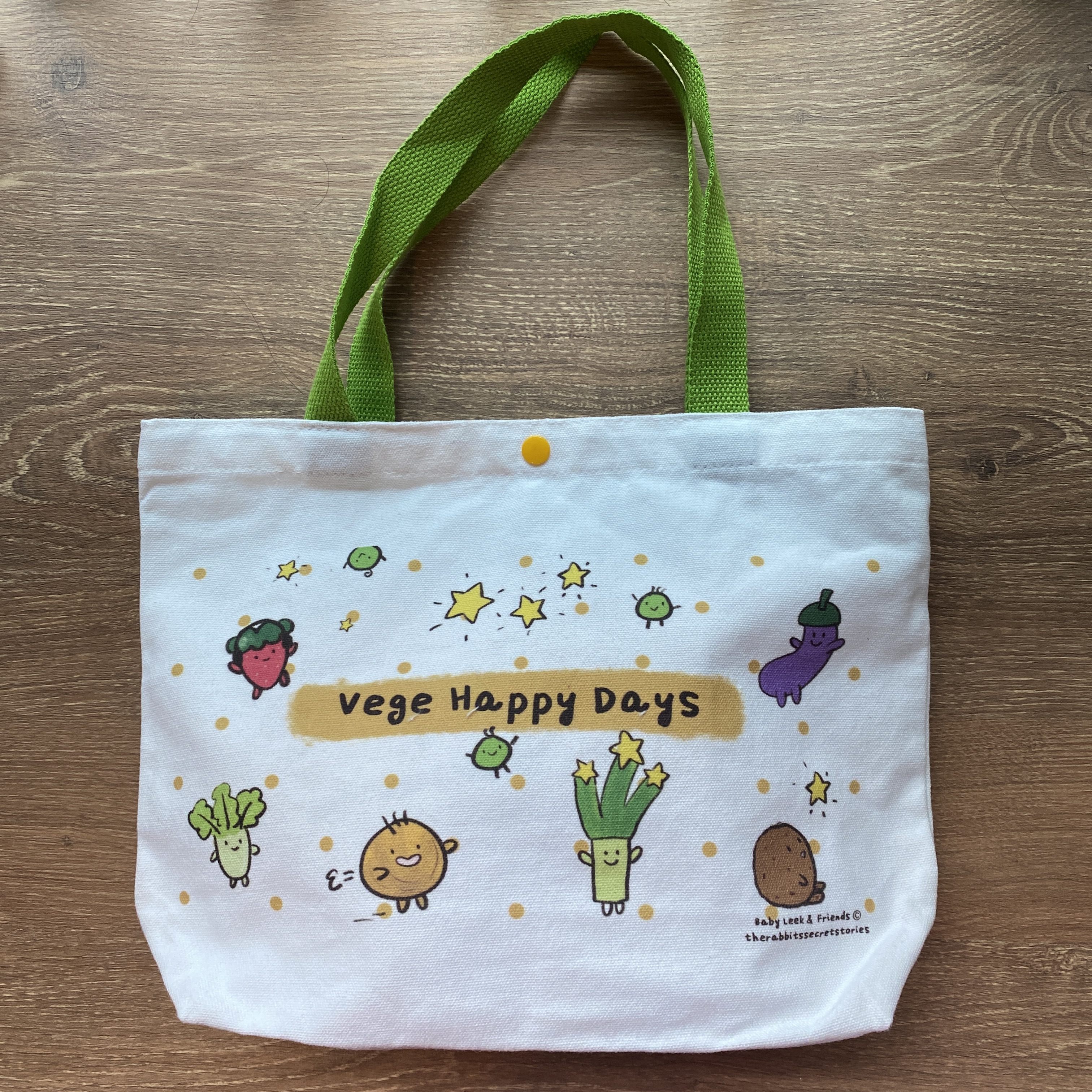 Baby Leek and Friends Tote Bag (Kids)