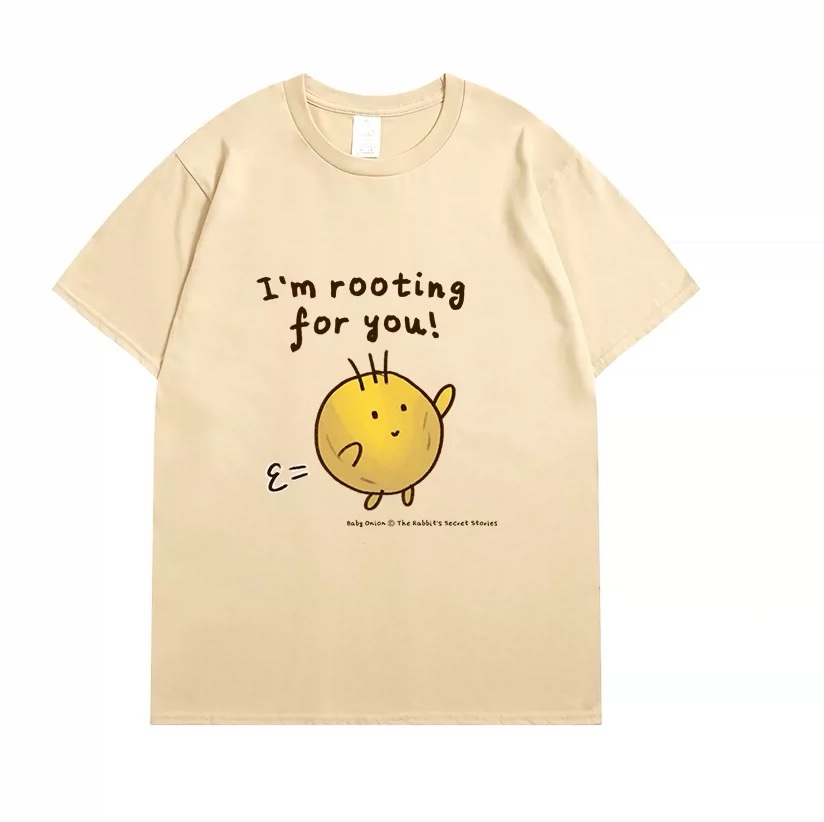 Baby Onion 'I'm Rooting For You!' T-shirt