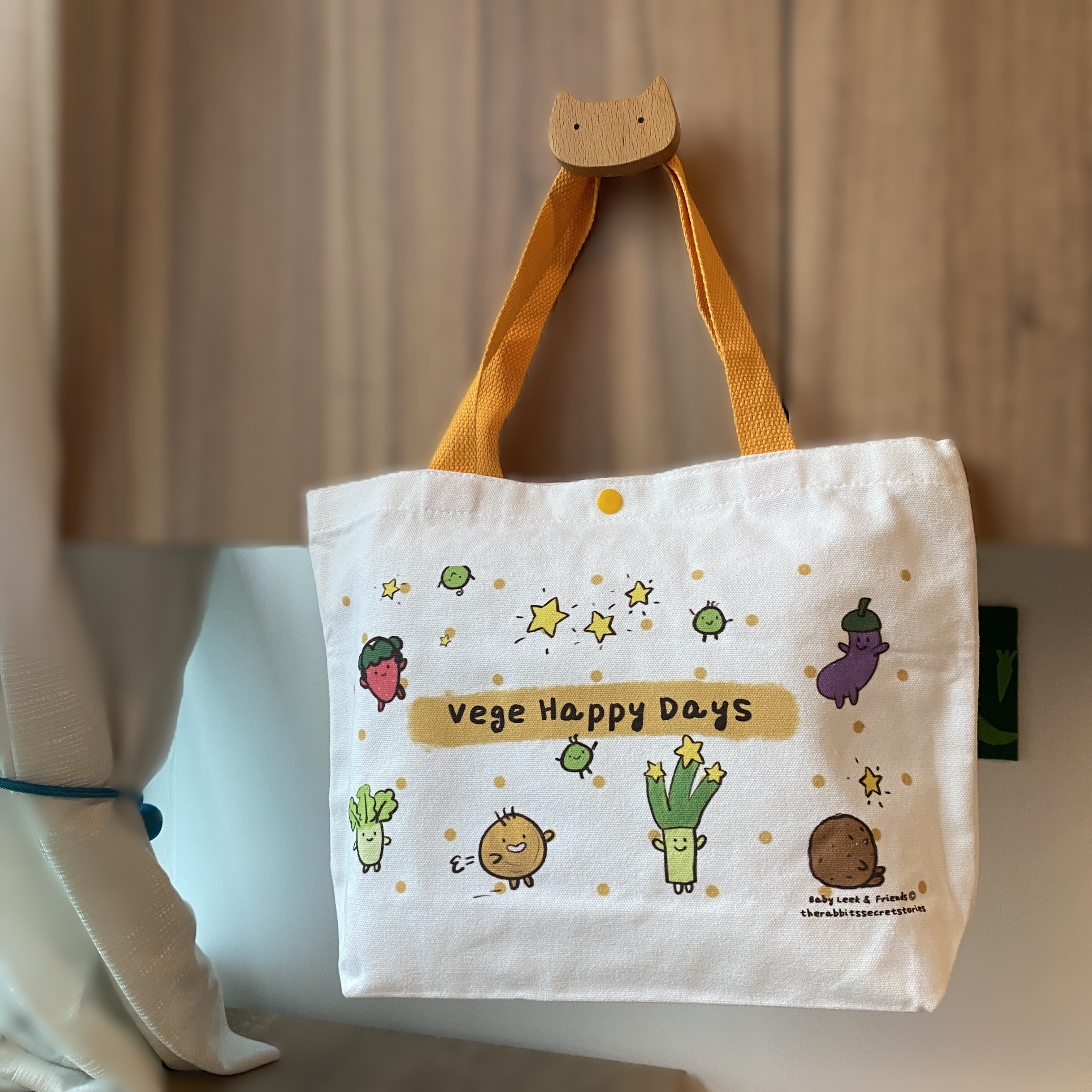 Baby Leek and Friends Tote Bag (Kids)