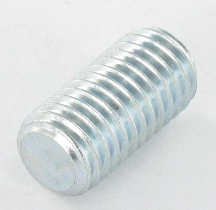 Vis métaux Sans tête six pans creux (sthc) Clé de 4 HC4 M8X8 Bout plat Acier zingué blanc