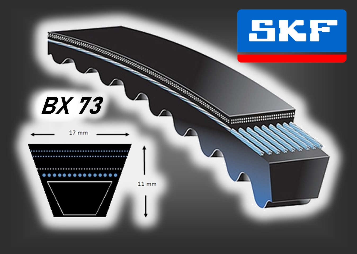 Courroie SKF BX 73