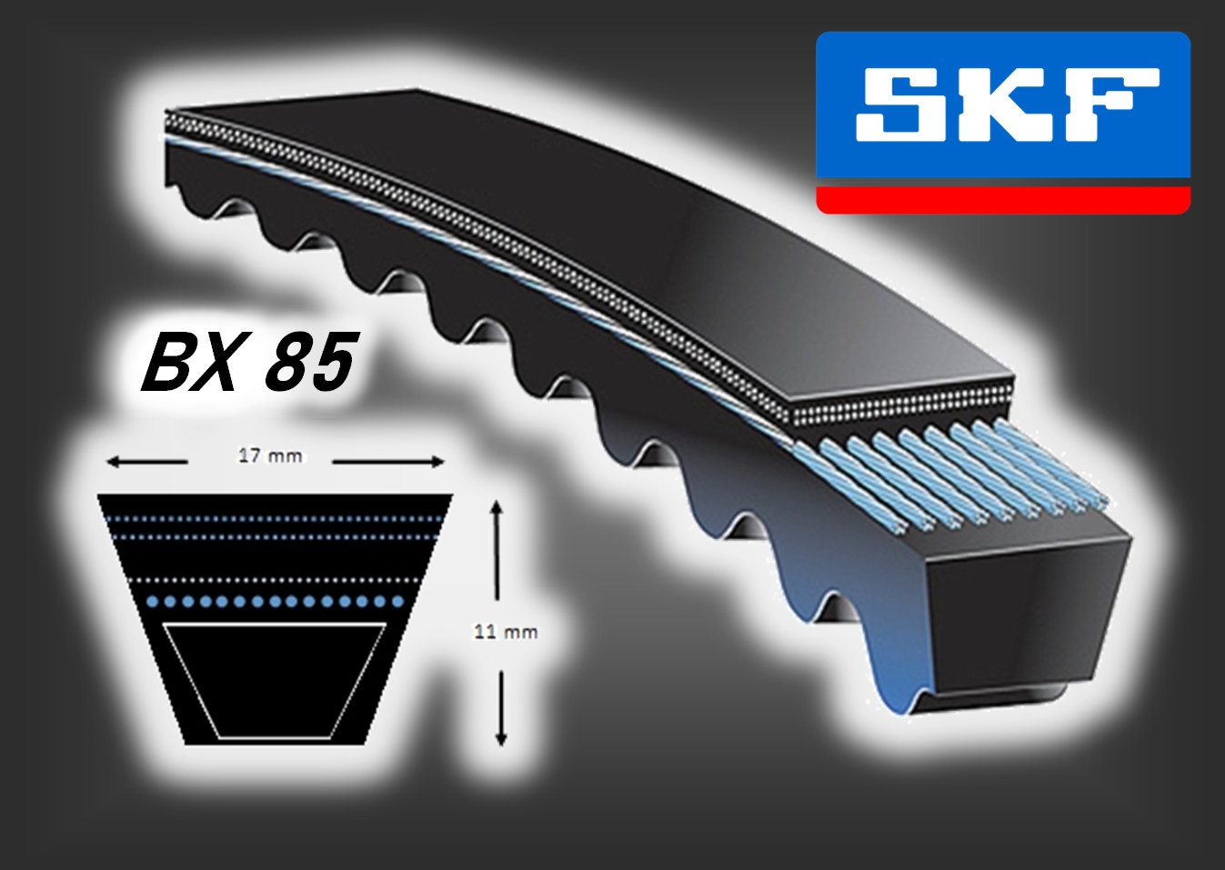 Courroie SKF BX 85