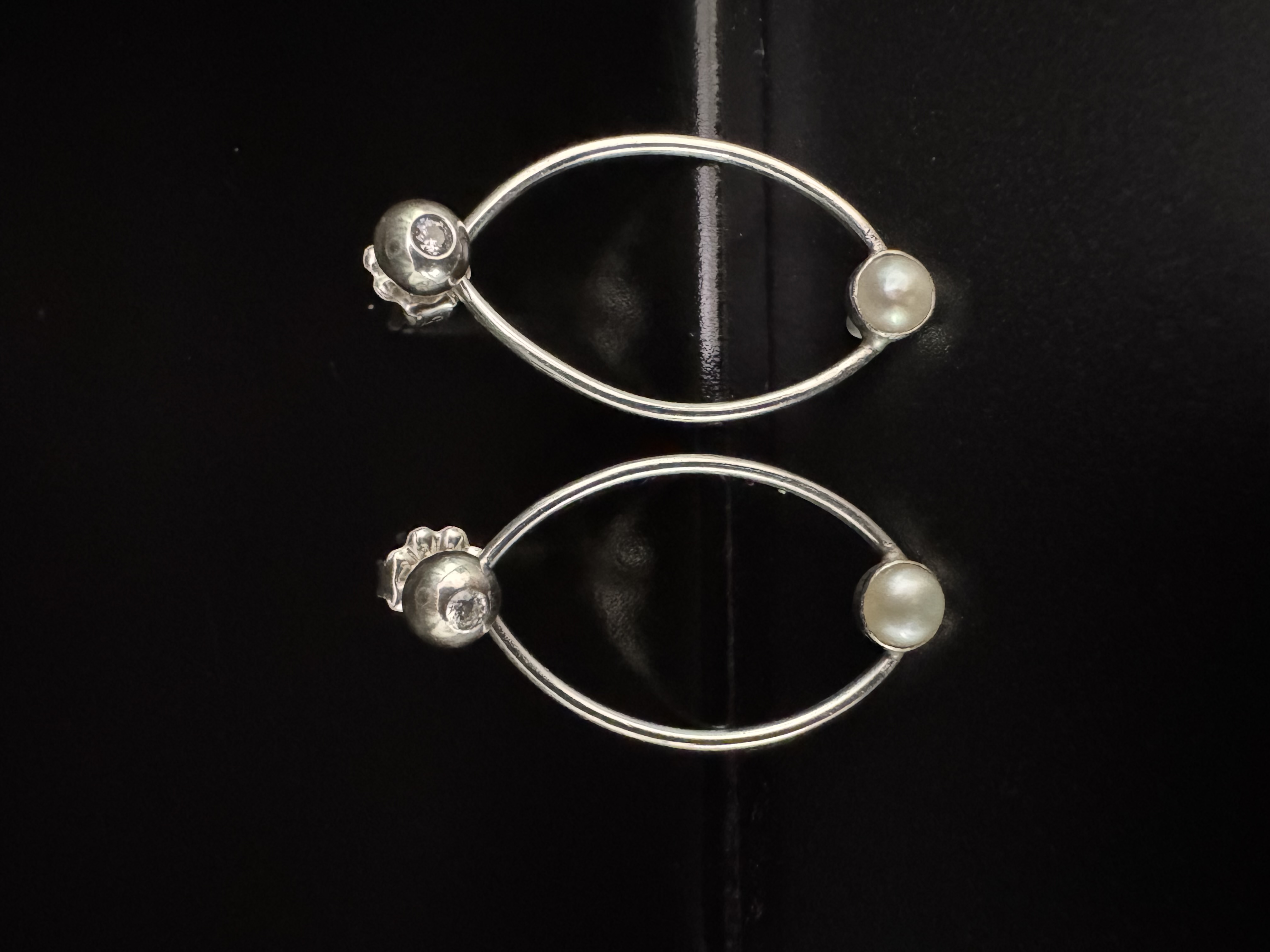 Elegant Silver Earrings