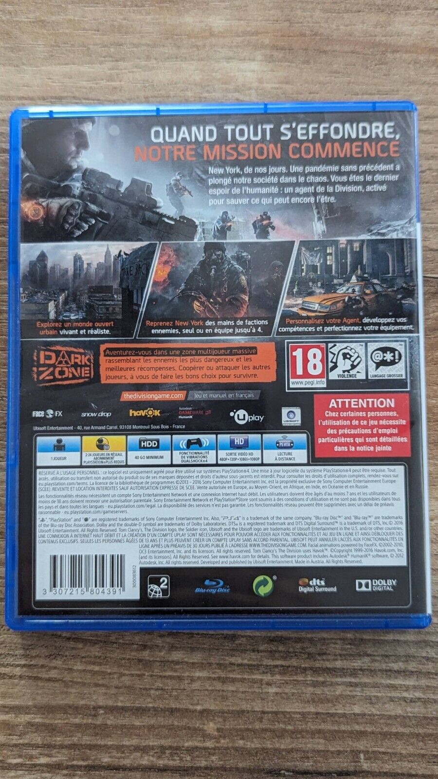 Tom Clancy's The Division PS4