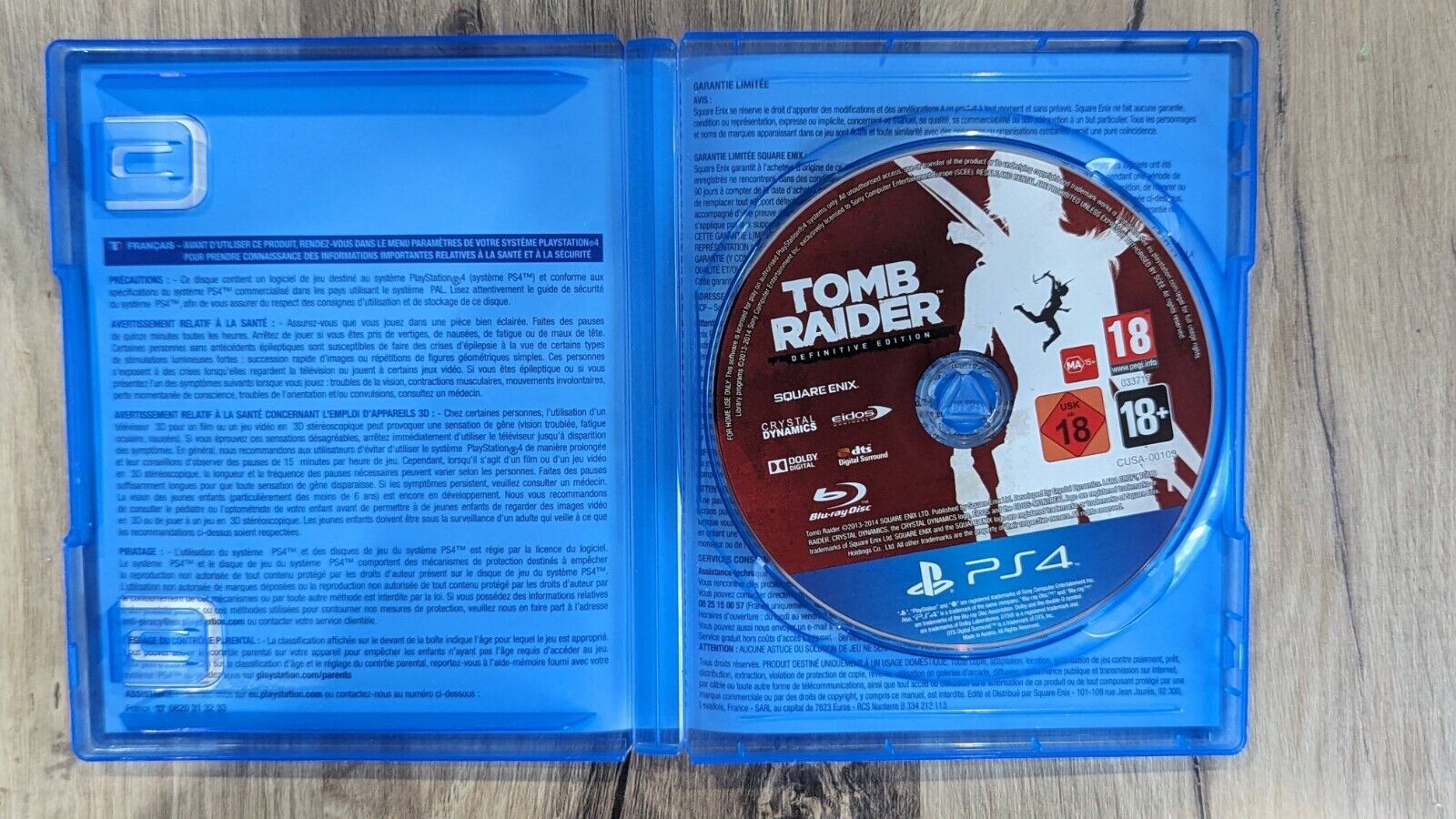Tomb Raider : Definitive Edition PS4