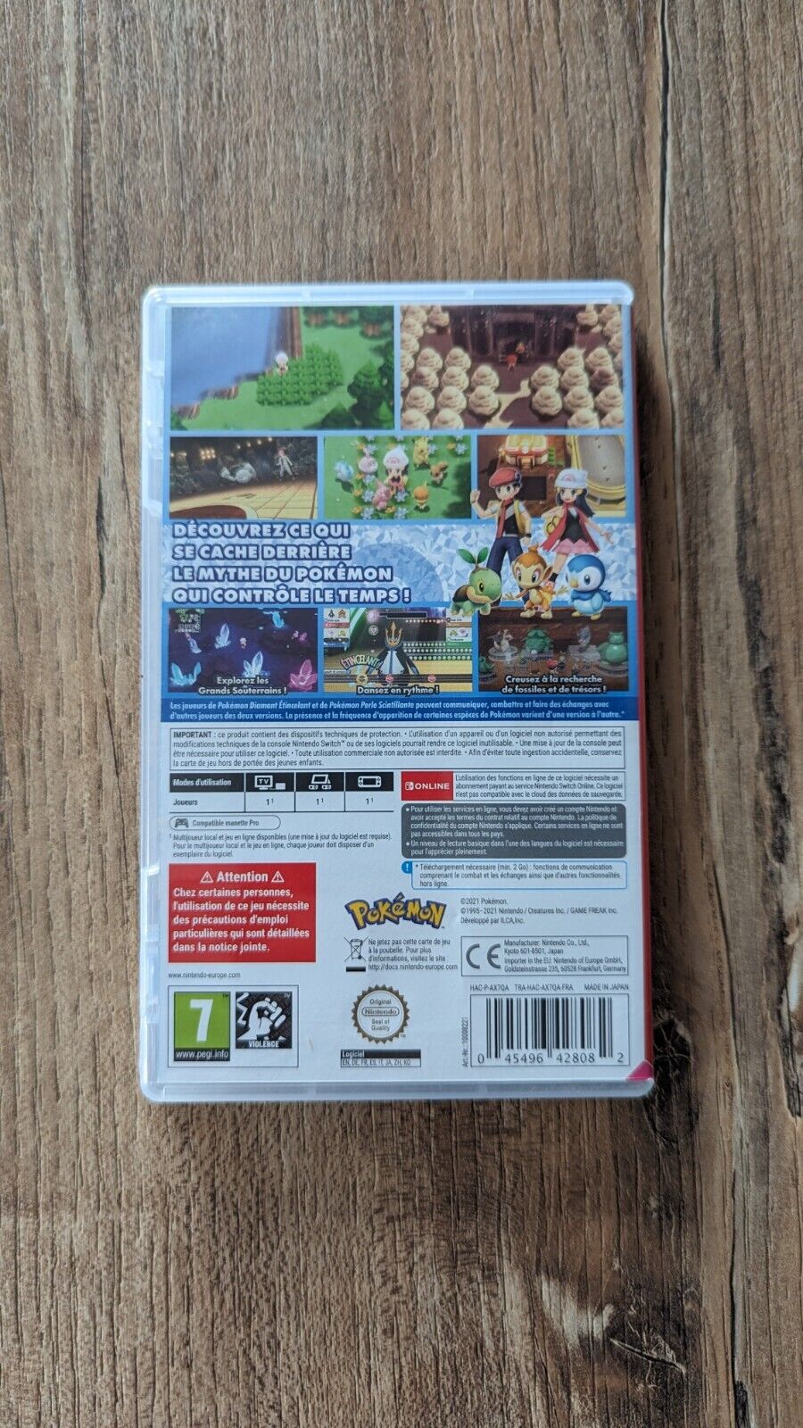 Pokémon Diamant Etincelant Switch