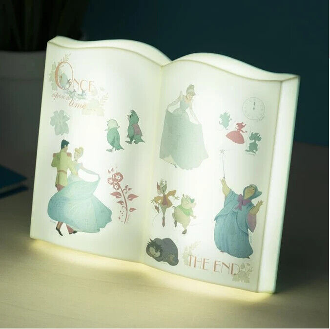 Paladone Disney : Lampe Livre magique Cendrillon