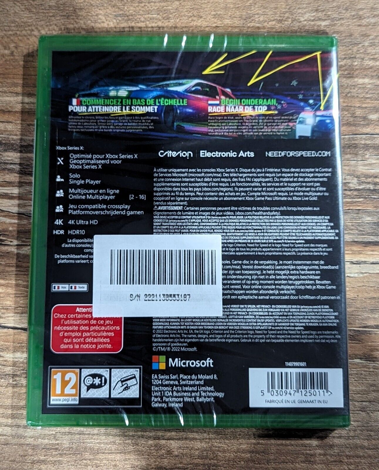 Need For Speed : Unbound Xbox S/X