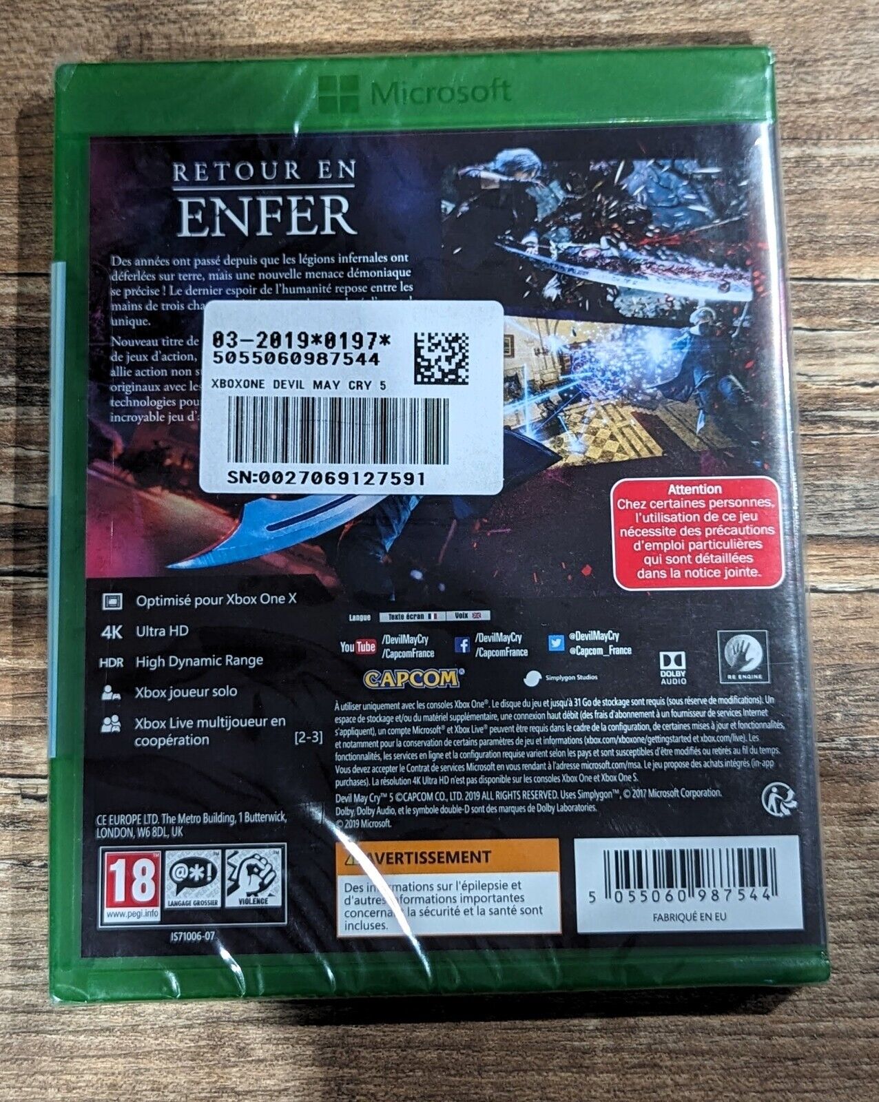 Devil May Cry 5 Xbox One