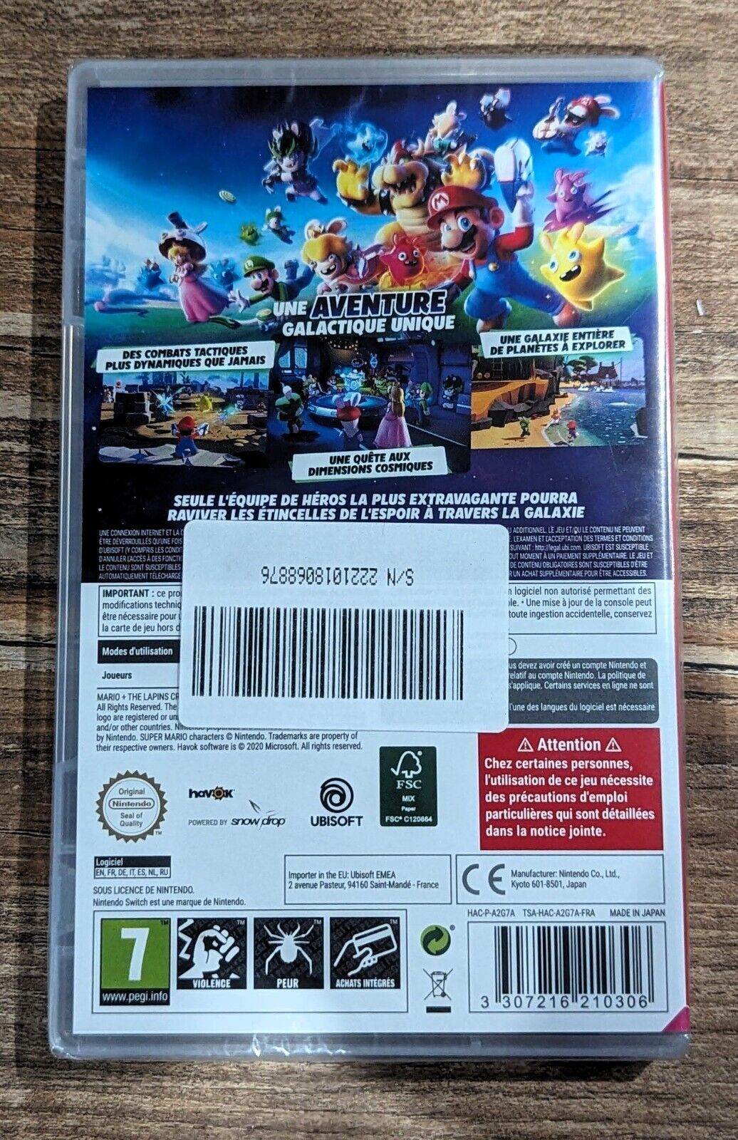Mario + Lapins Crétins : Sparks Of Hope Switch