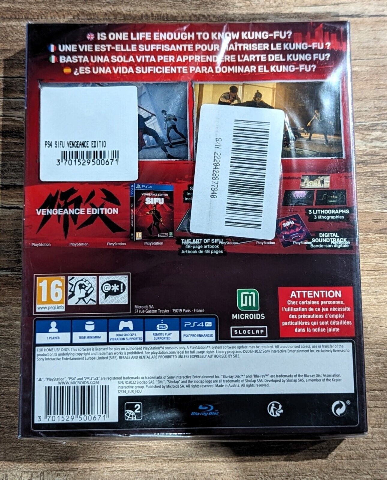 Sifu : Vengeance Edition PS4