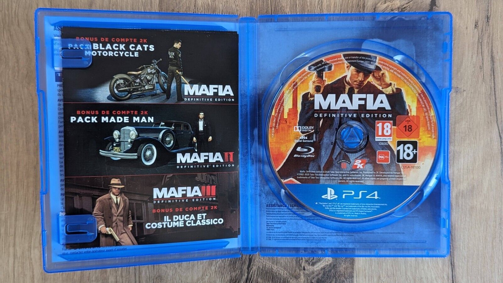 Mafia : Definitive Edition PS4