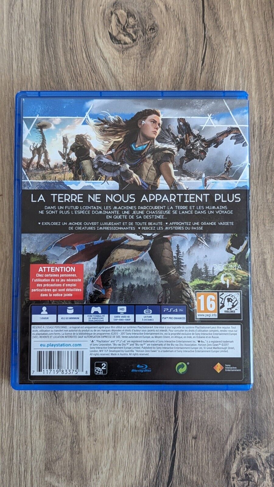Horizon Zero Dawn PS4