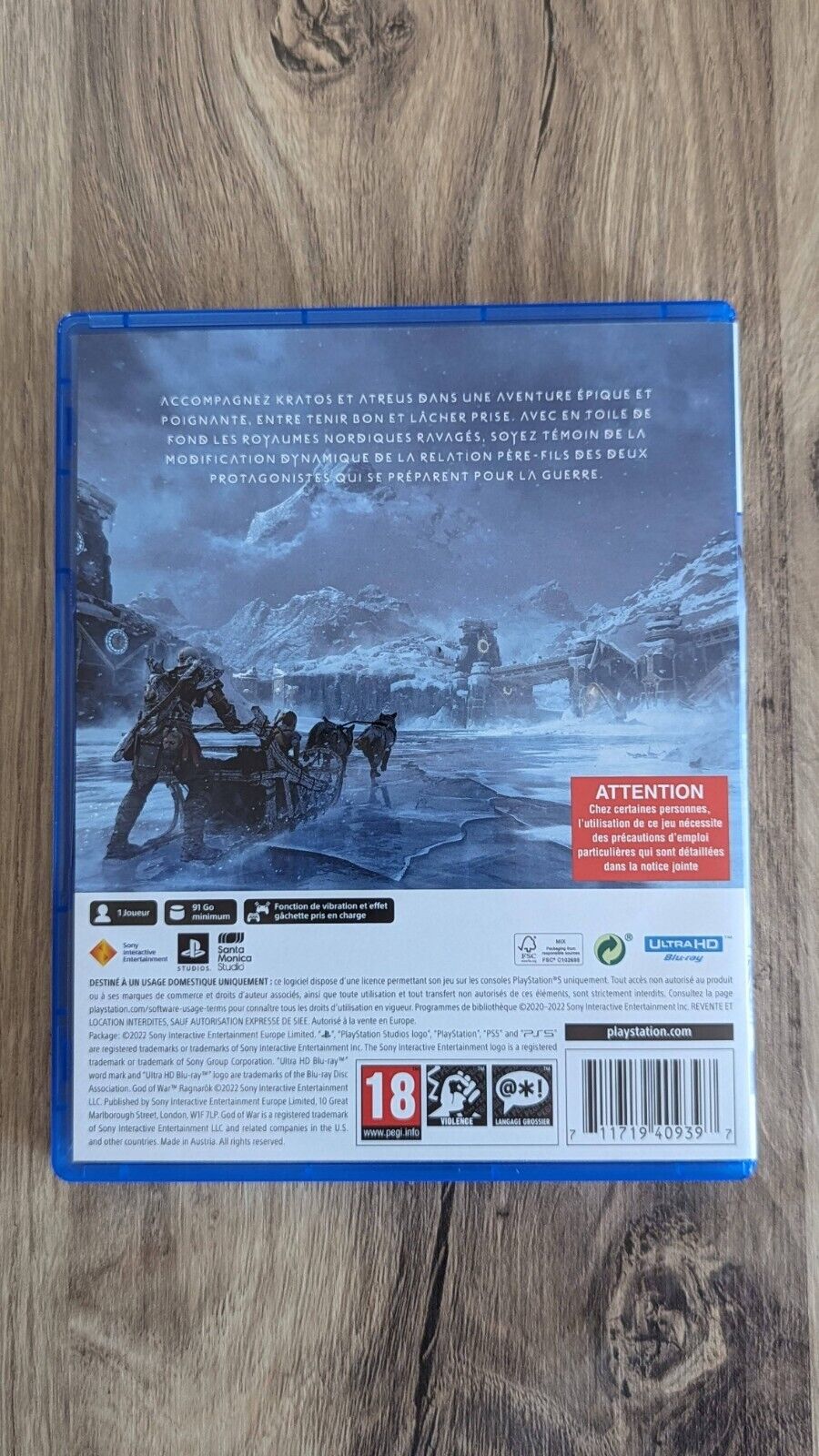 God Of War : Ragnarok PS5