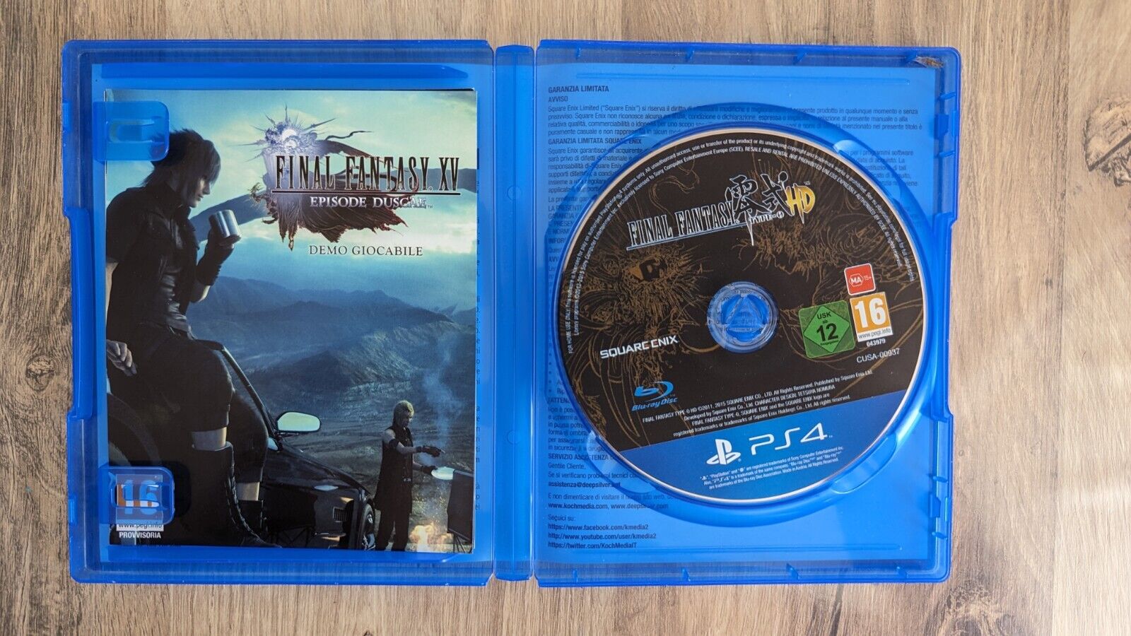 Final Fantasy Hd Type 0 PS4