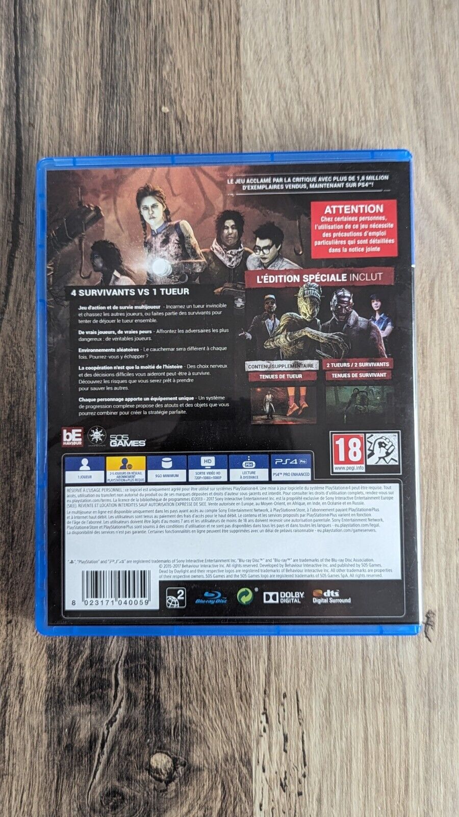 Dead by Daylight : Édition Spéciale PS4