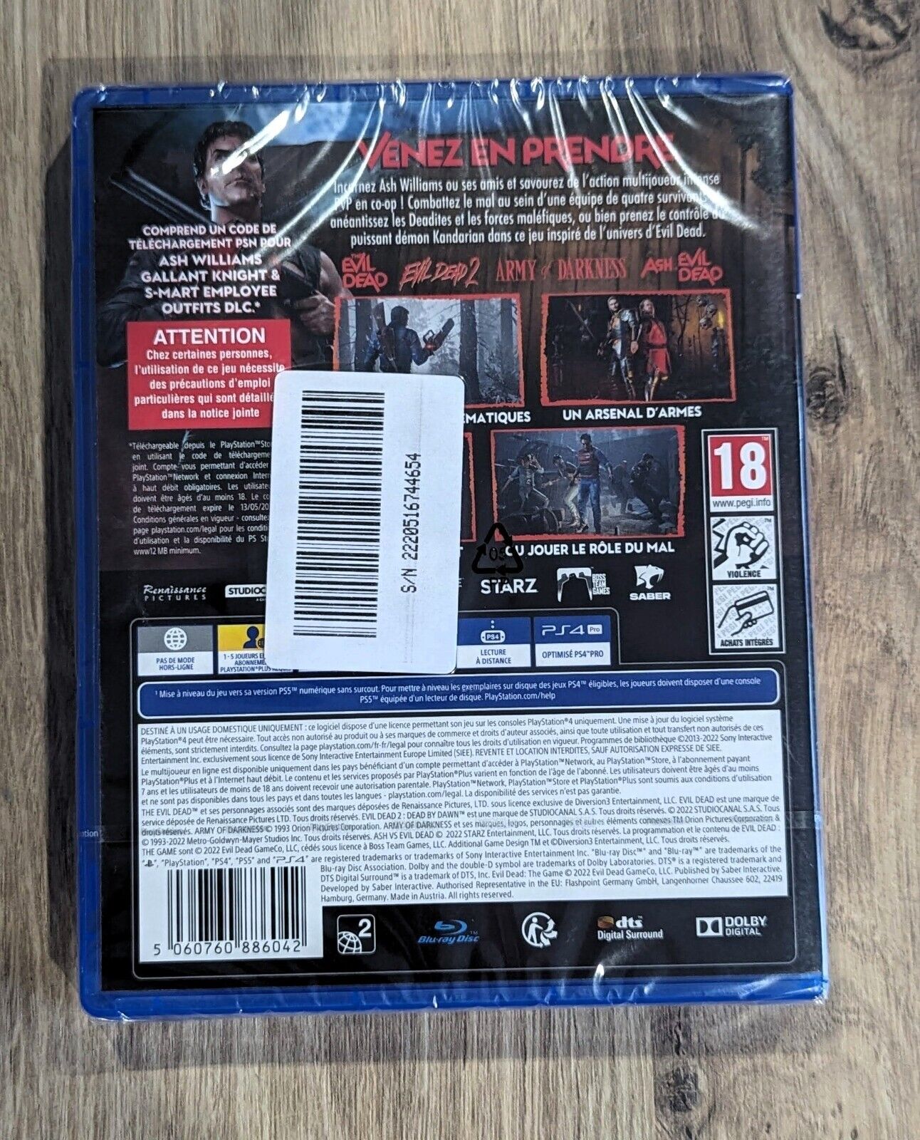 Evil Dead : The Game PS4