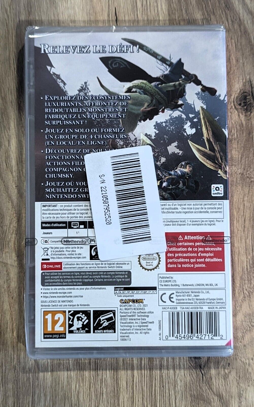 Monster Hunter Rise Switch