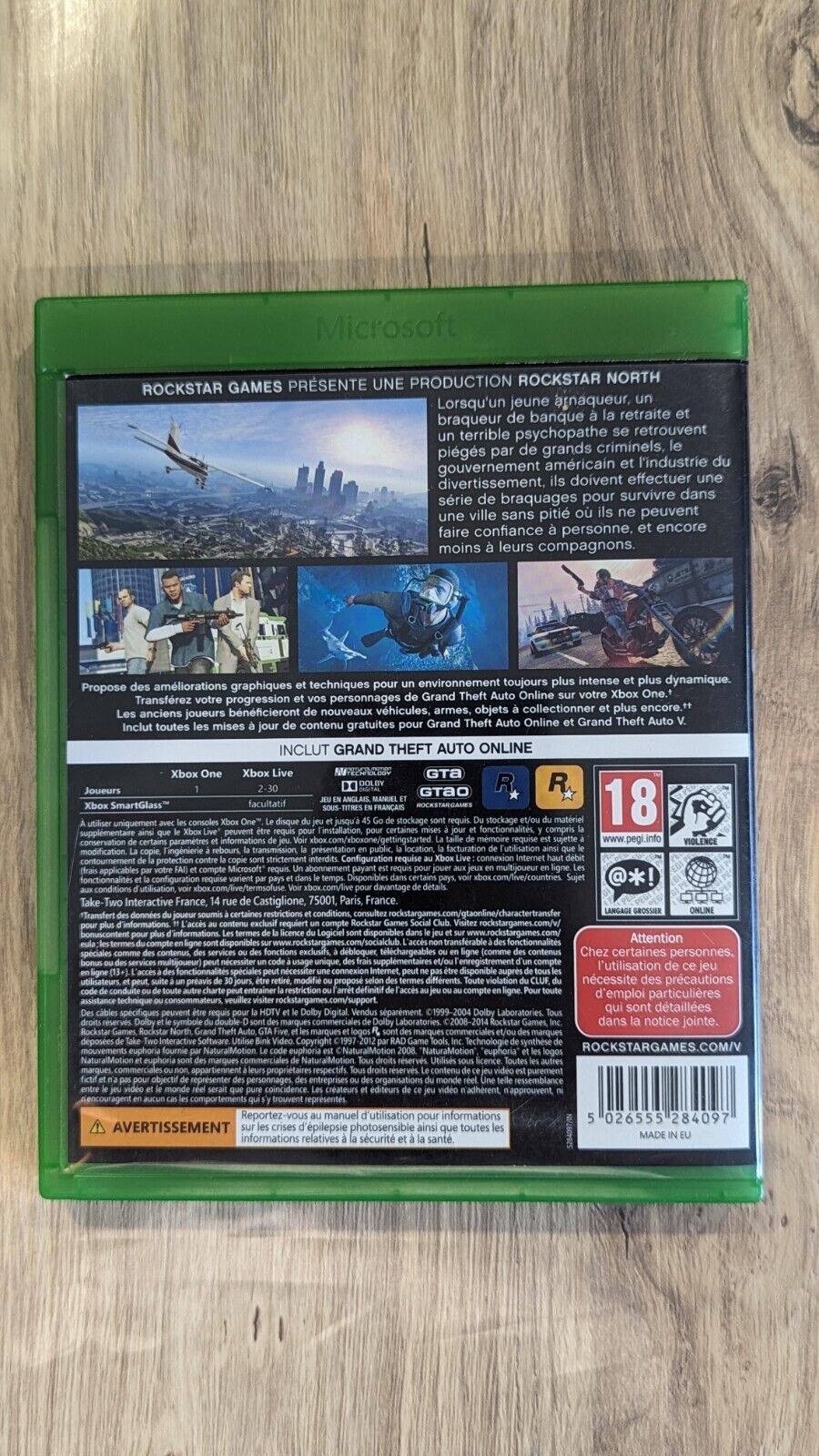 Grand Theft Auto V ( GTA 5  ) Xbox One