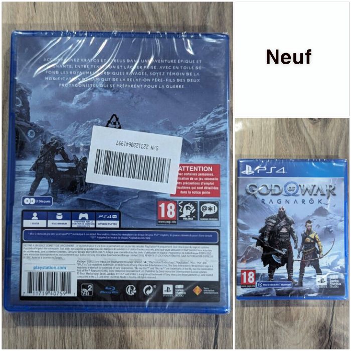 God Of War : Ragnarok PS4