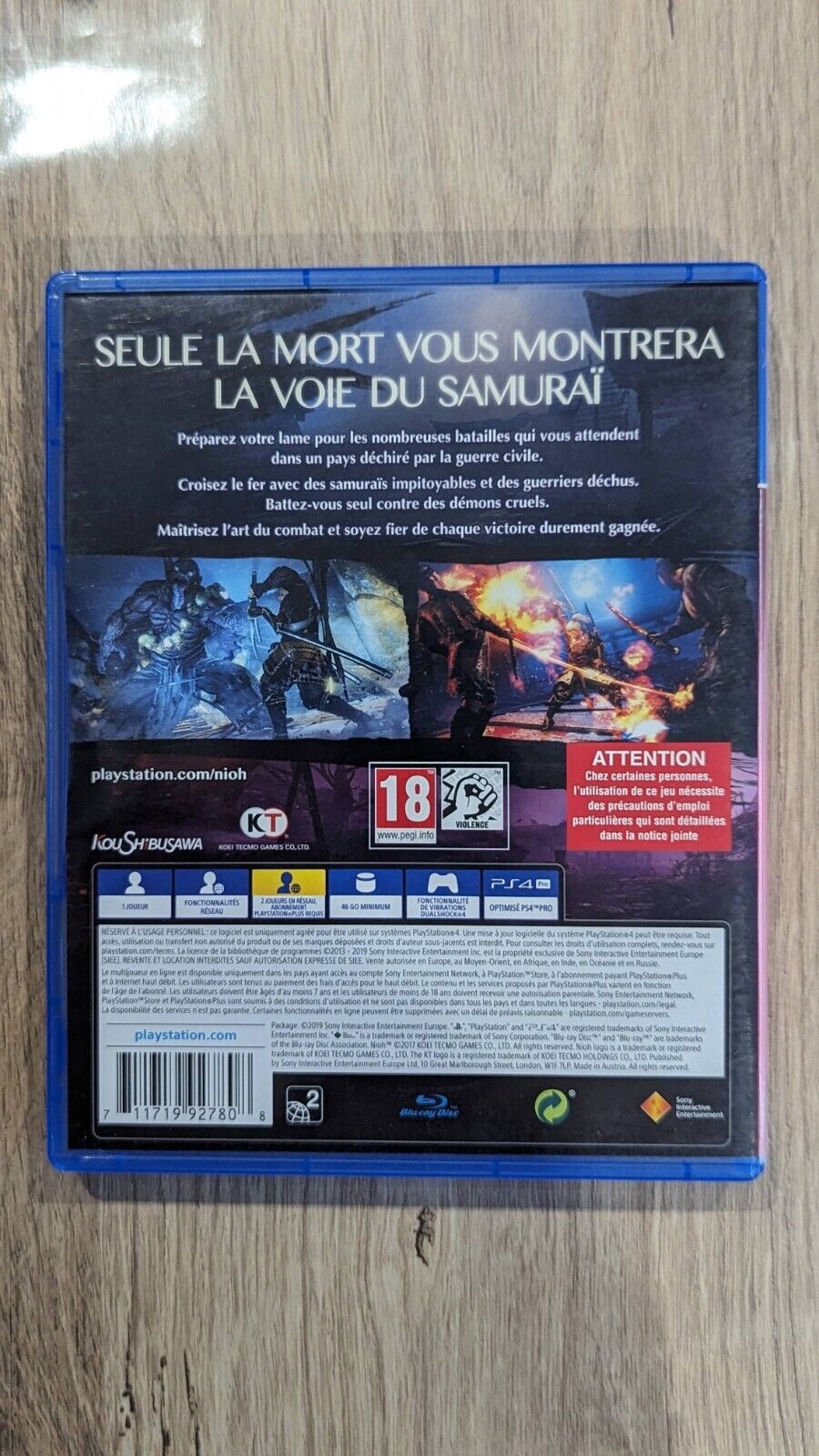 Nioh : Playstation Hits PS4